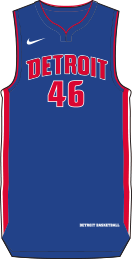 Detroit Pistons 22/23 City Edition Uniform: The Saint