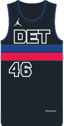 Detroit Pistons 2022-2023 Statement Jersey