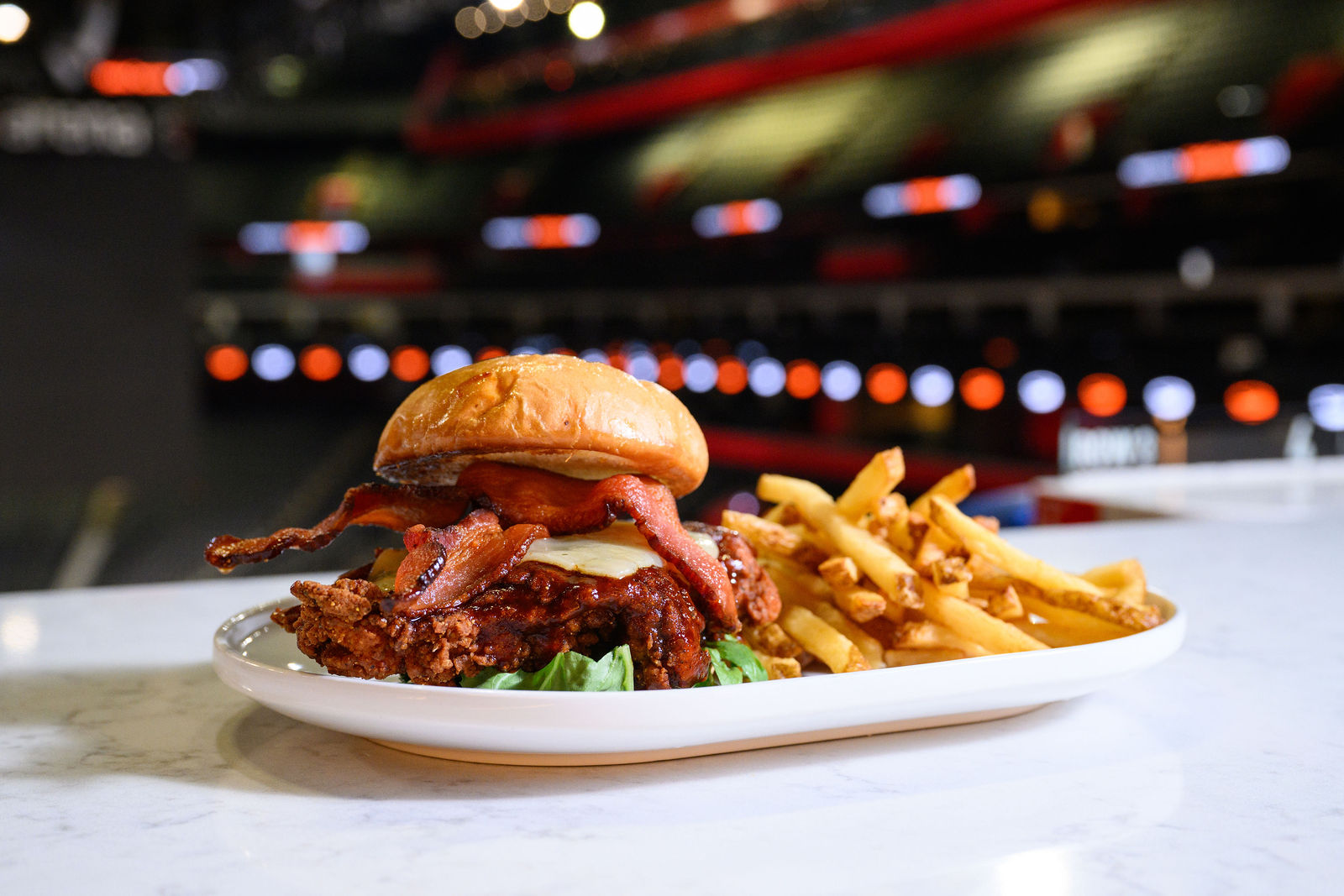 Gourmet Chicken Bang Bang Burger