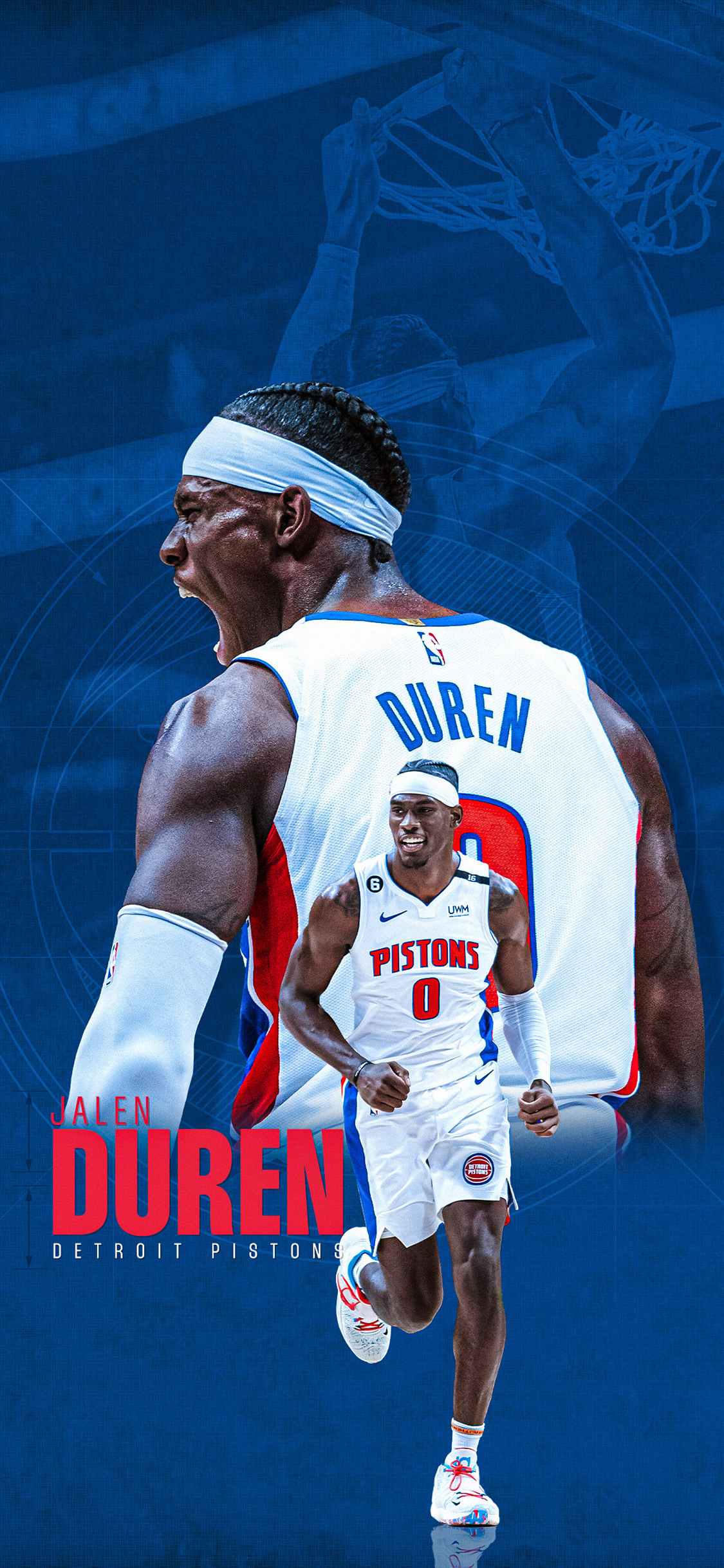 Beautiful Niyo: For Detroit Pistons' Jalen Duren, It's Money Time Design in HD Beautiful Niyo: For Detroit Pistons' Jalen Duren, It's Money Time Design in HD